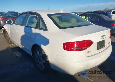 2011 Audi A4 2.0T Premium z USA, uszkodzony, nr VIN WAUBFAFL8BN031501